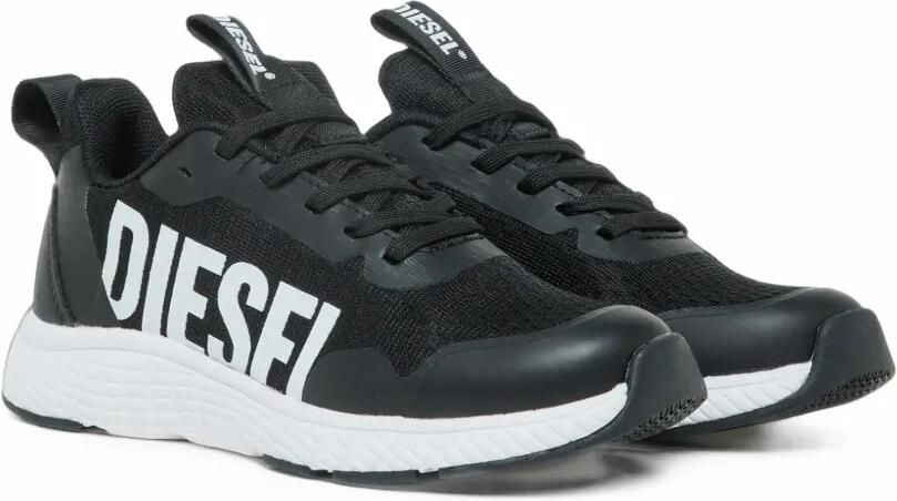 Diesel Kids S-Runcout-Velc sneakers Zwart