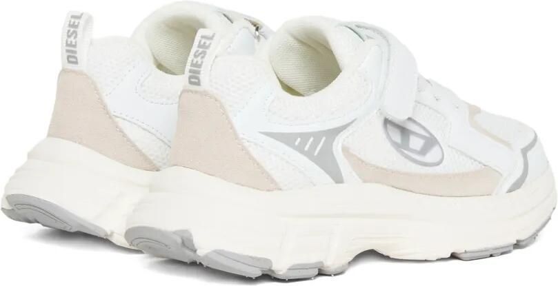 Diesel Kids Sneakers met klittenband Wit - Foto 3