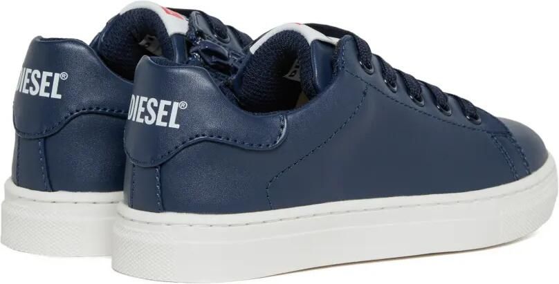 Diesel Kids Sneakers met logo Blauw - Foto 3