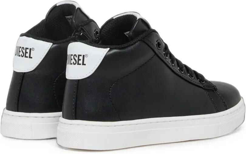 Diesel Kids Sneakers met logopatch Zwart - Foto 3