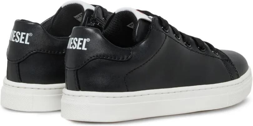 Diesel Kids Sneakers met logoprint Zwart - Foto 3
