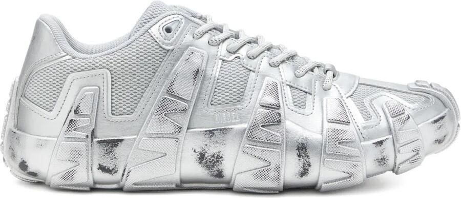 Diesel S-D-Griffe low-top sneakers Zilver