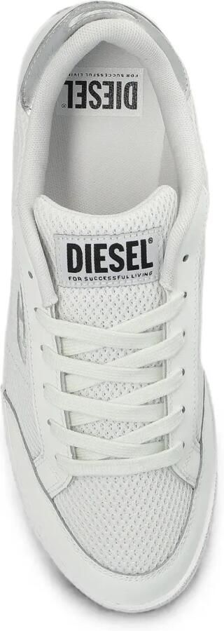Diesel S-D-LEO LOW-top sneakers met mesh vlakken en logo Wit - Foto 5