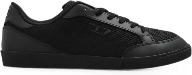 Diesel S-D-LEO mesh sneakers met vlakken Zwart