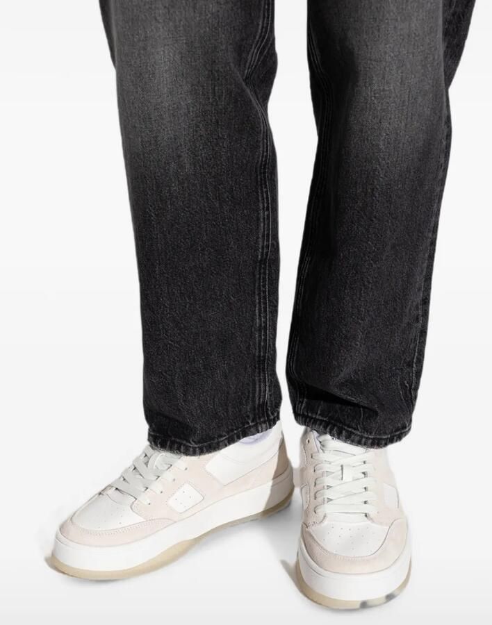 Diesel S-D-Long Low leren low-top sneakers Wit - Foto 2