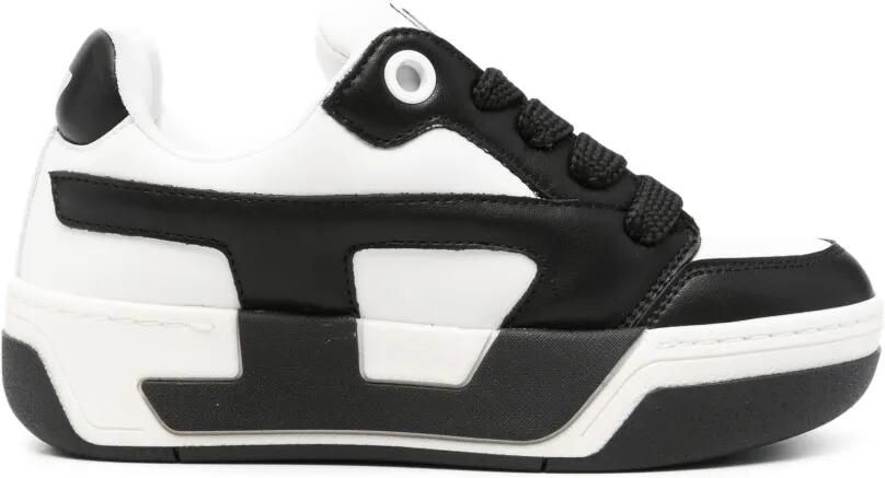 Diesel S-D Ollie sneakers met vlakken en logo-patch Wit