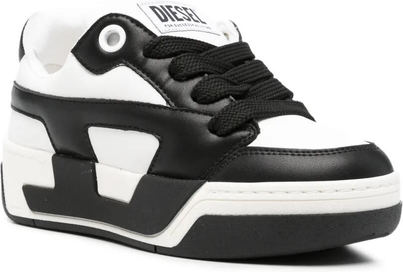 Diesel S-D Ollie sneakers met vlakken en logo-patch Wit - Foto 3