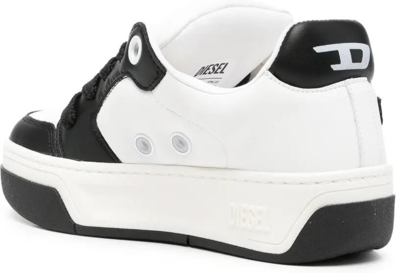Diesel S-D Ollie sneakers met vlakken en logo-patch Wit - Foto 2