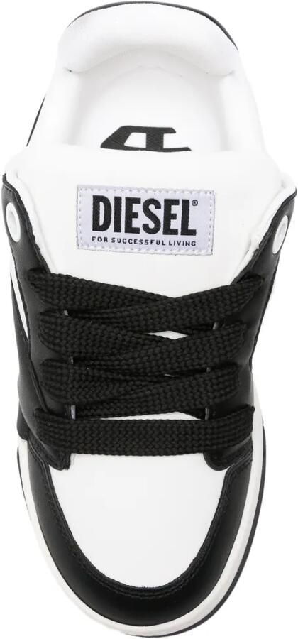 Diesel S-D Ollie sneakers met vlakken en logo-patch Wit - Foto 4