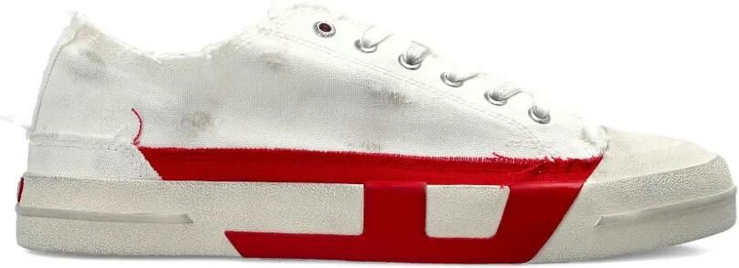 Diesel S-D-Verse gerafelde sneakers Veelkleurig