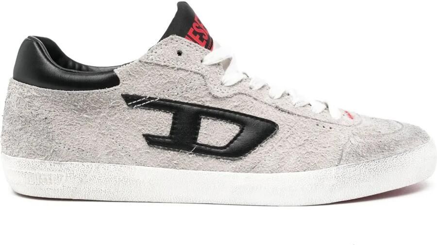 Diesel S-Leroji gerafelde sneakers Grijs