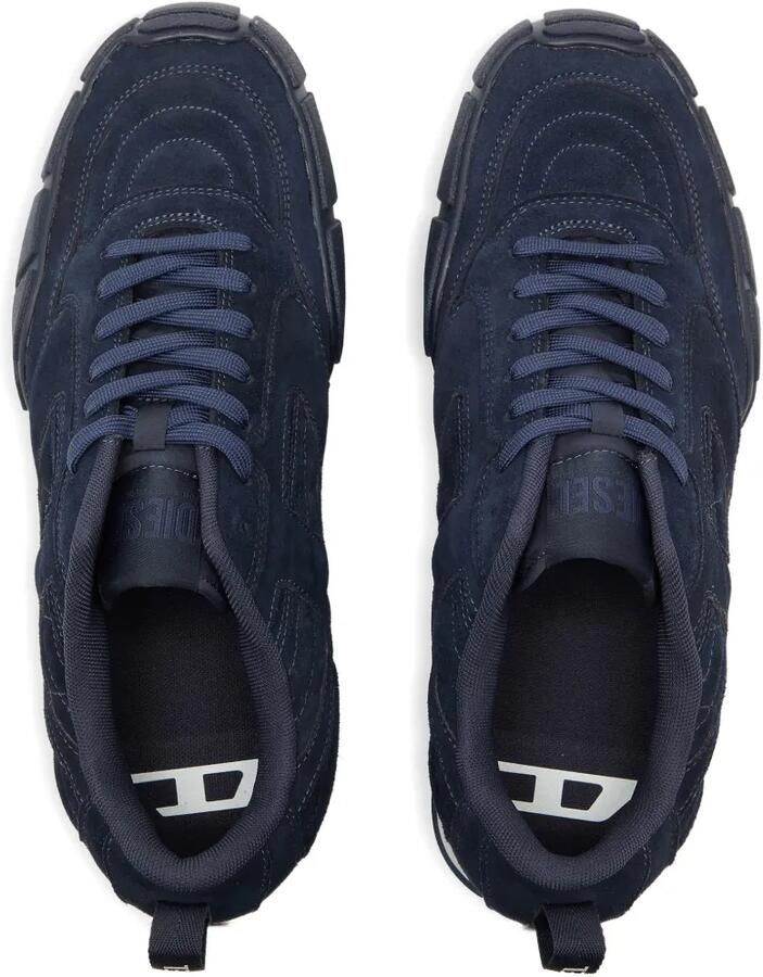 Diesel S-Pagodha gewatteerde suède sneakers Blauw - Foto 2