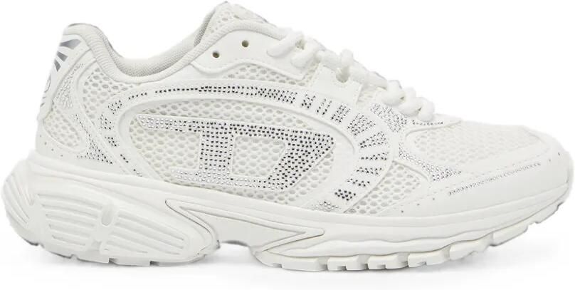 Diesel S-Pro-V-Dense sneakers verfraaid met stras Wit