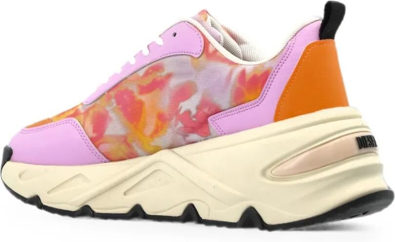 Diesel S-Savannah Tulu low-top sneakers met platform Roze - Foto 3