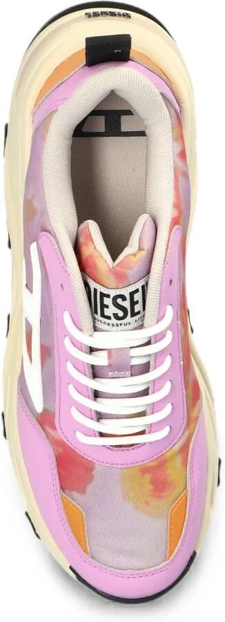 Diesel S-Savannah Tulu low-top sneakers met platform Roze - Foto 5