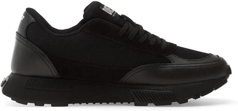 Diesel S-Tame D-Up sneakers met logopatch Zwart