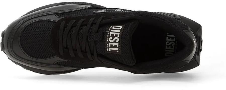 Diesel S-Tame D-Up sneakers met logopatch Zwart - Foto 4