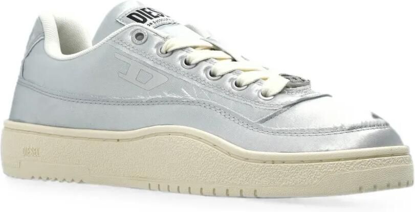 Diesel S-Tracker-D Low sneakers met metallic-effect Zilver - Foto 5