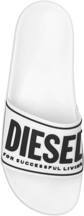 Diesel Sa-Mayemi slippers Wit - Foto 3