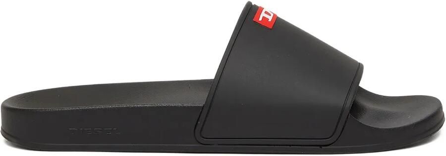 Diesel Sa-Swim badslippers Zwart