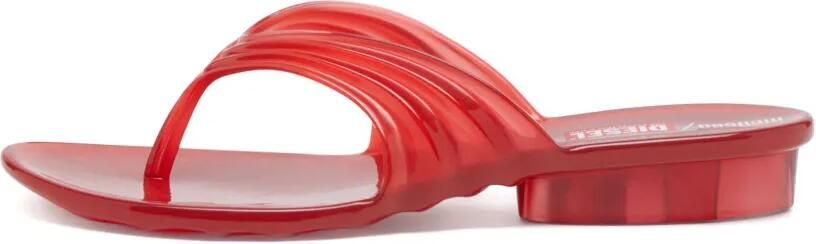 Diesel x Melissa Quantum sandalen Rood - Foto 5