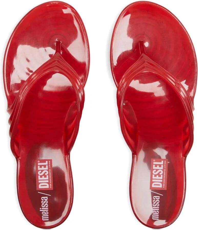 Diesel x Melissa Quantum sandalen Rood - Foto 2
