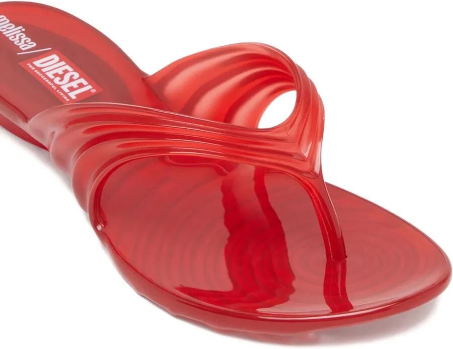 Diesel x Melissa Quantum sandalen Rood - Foto 3