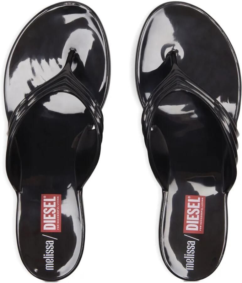 Diesel x Melissa Quantum sandalen Zwart - Foto 2
