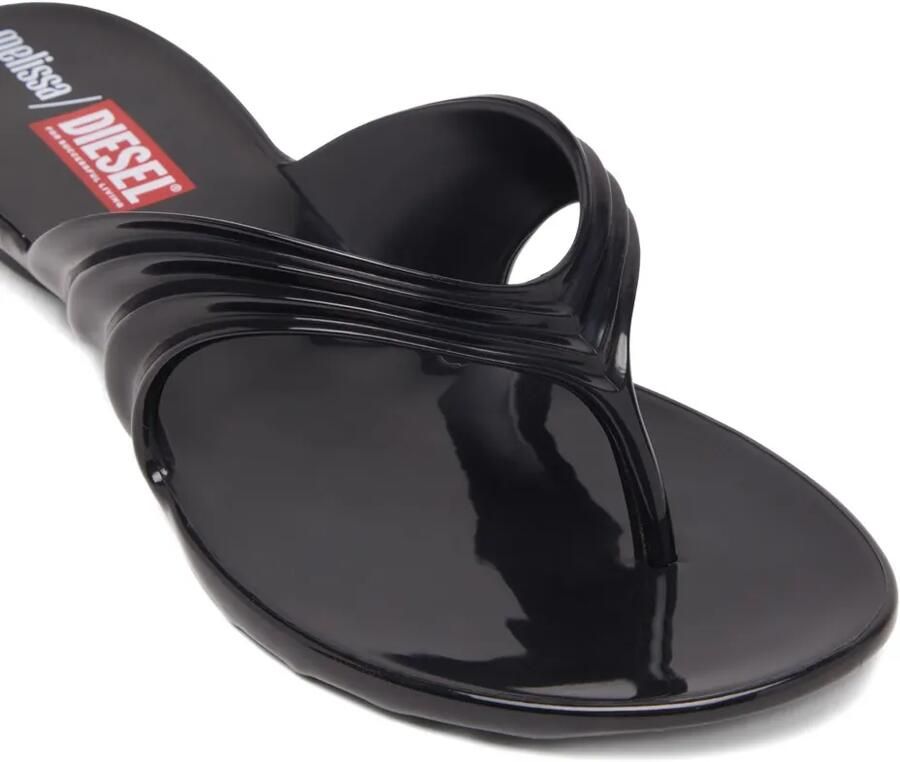 Diesel x Melissa Quantum sandalen Zwart - Foto 3