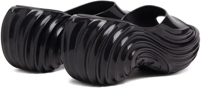 Diesel x Melissa sandalen met plateauzool Zwart - Foto 4