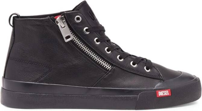 Diesel S-Athos sneakers met logopatch Zwart