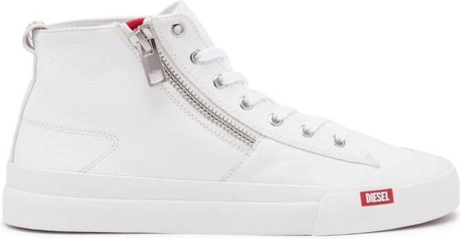 Diesel S-Athos sneakers met logopatch Wit