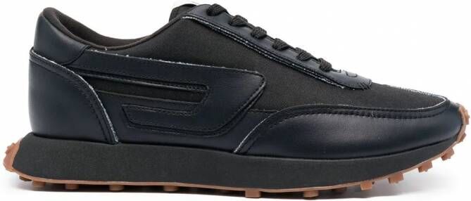 Diesel S-Racer contrasterende sneakers Zwart