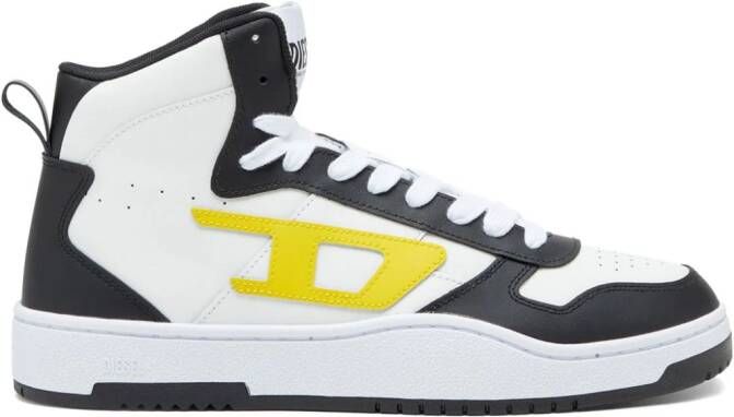 Diesel S-Ukiyo V2 sneakers met logopatch Wit