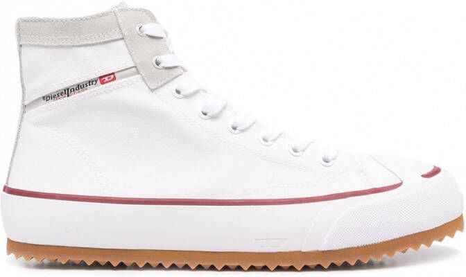 Diesel Sneakers met logoprint Wit