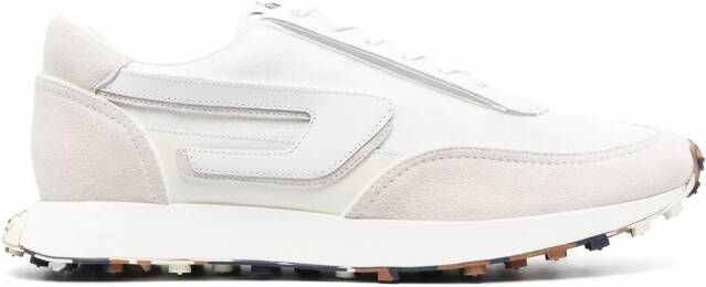 Diesel Sneakers met logopatch Wit