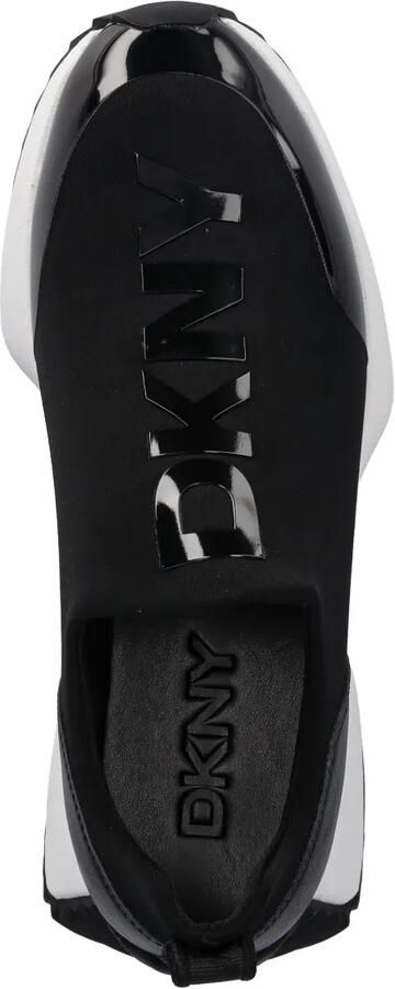 DKNY 35mm sneakers met logodetail Zwart - Foto 4