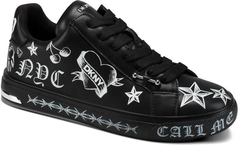 DKNY Abeni Tattoo sneakers Zwart - Foto 3