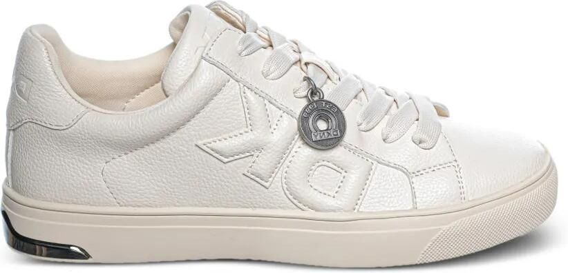 DKNY Aisling sneakers met logo-reliëf Wit