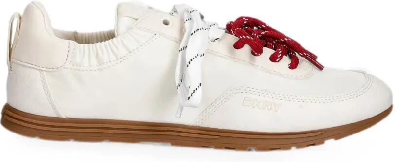 DKNY Arianna sneakers met vlakken en logo-reliëf Beige