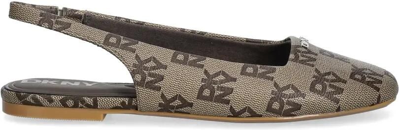 DKNY Darrow platte slingback pumps Beige