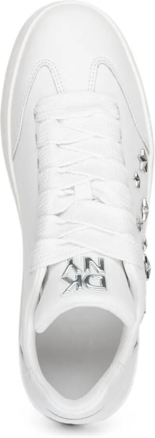 DKNY Glynda sneakers met stervormige studs Wit - Foto 5