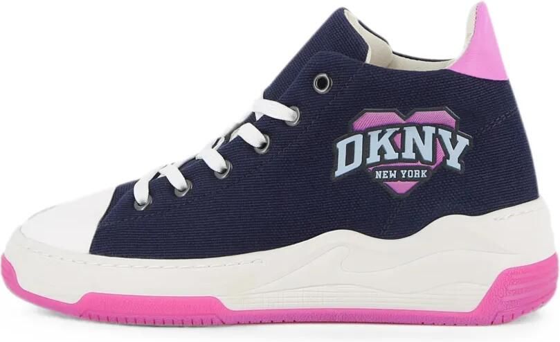 Dkny Kids High-top sneakers Blauw - Foto 4