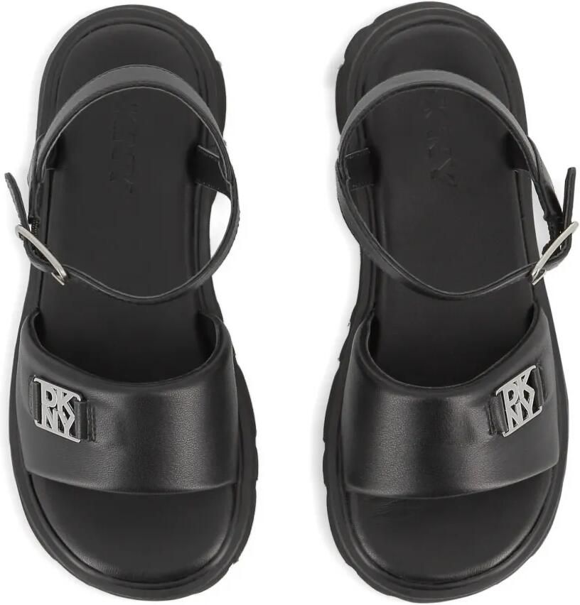 Dkny Kids Sandalen met logodetail en gesp Zwart - Foto 2