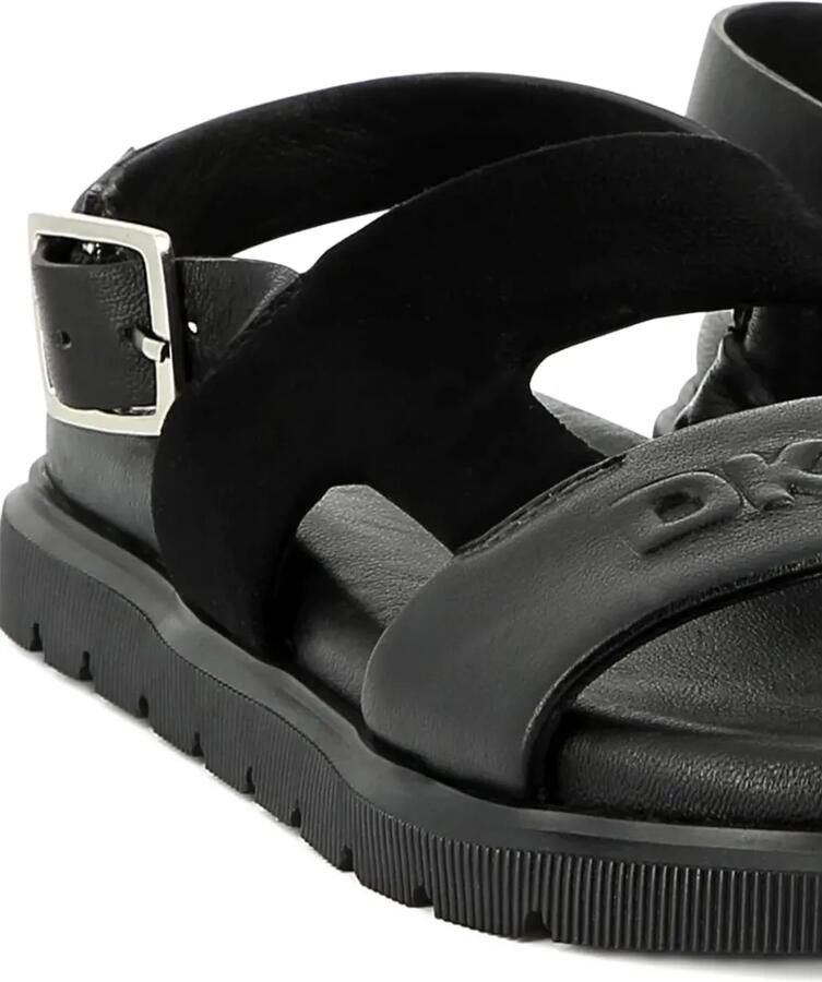 Dkny Kids Sandalen met twee bandjes en gesp Zwart - Foto 3