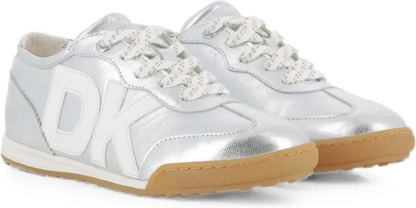 Dkny Kids Sneakers met logopatch Zilver