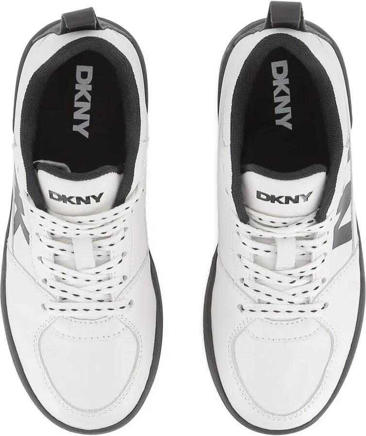 Dkny Kids Sneakers met logoprint Wit - Foto 2