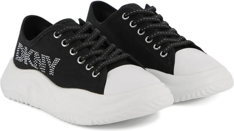 Dkny Kids Sneakers verfraaid met logo Zwart