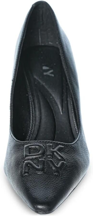 DKNY Nella pumps met logo-reliëf en hak Zwart