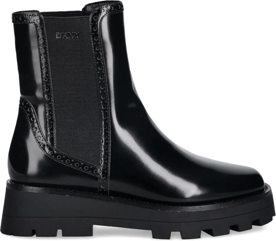 DKNY Sanchit enkellaarzen Zwart